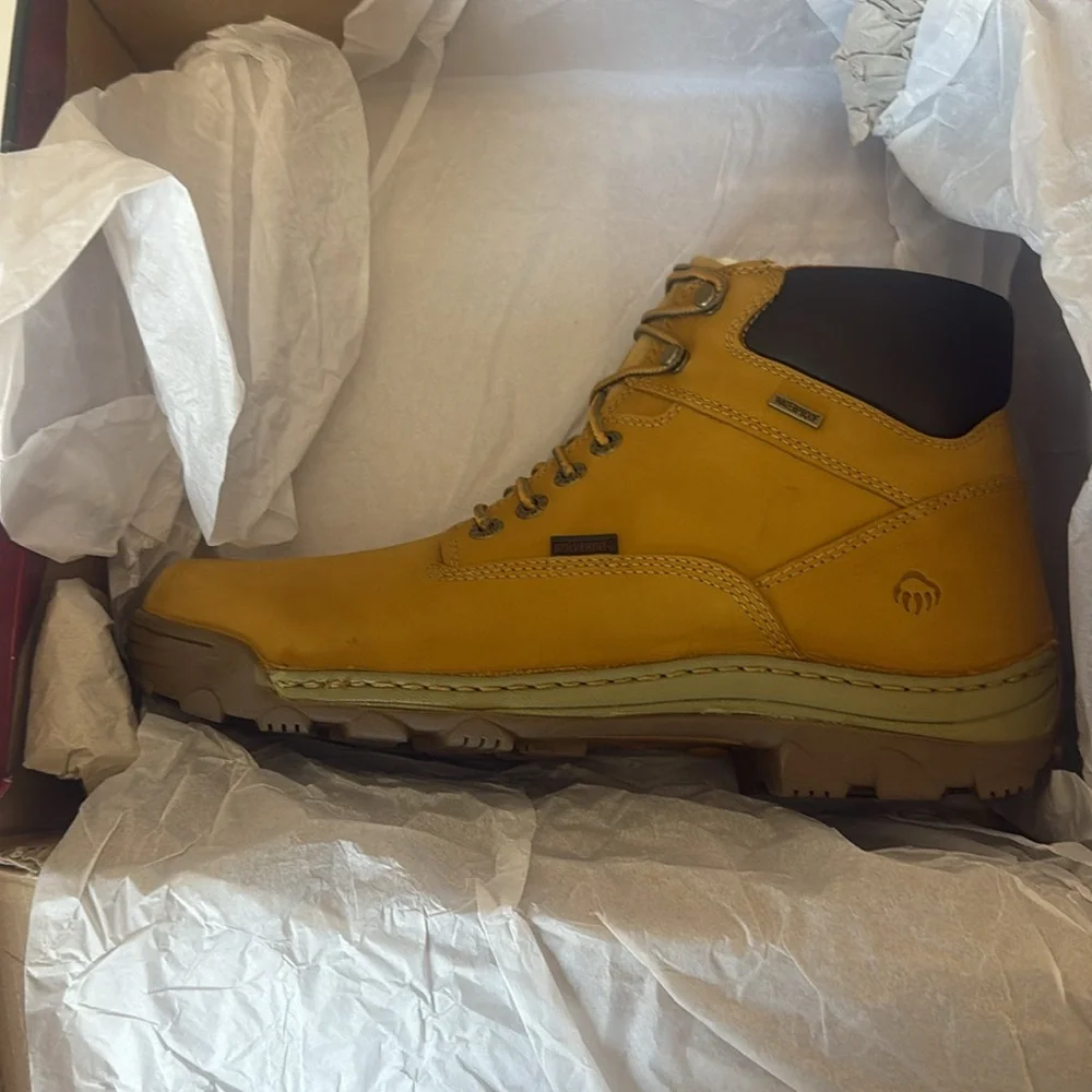 Wolverine Men Boots‎ 13 Tan/Brown W04780 Insulated & Waterproof NIB Work Shoes